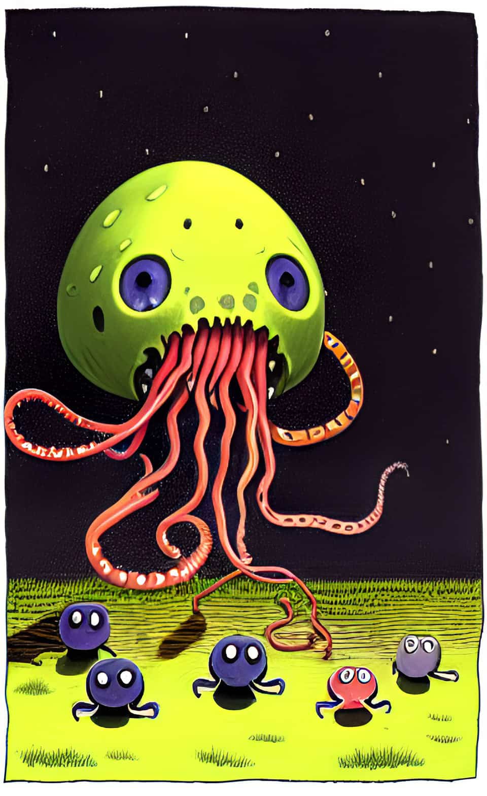 Wombo Dream art IA monstre Wombo Dream art IA monstre