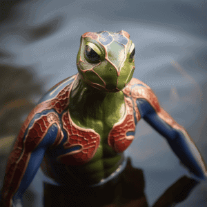 Midjourney Blend Spiderman Tortue Midjourney-Blend-Spiderman-Grenouille