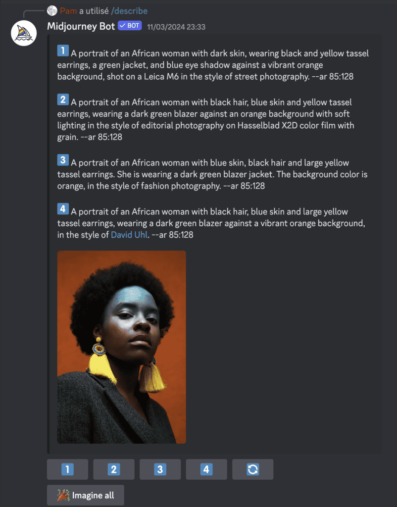 discord 4 prompts femme