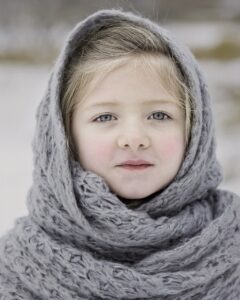 girl foulard Fille, foulard
