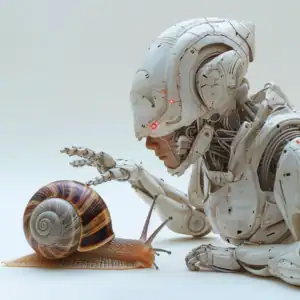 Intelligence artificielle et escargot Intelligence artificielle et escargot