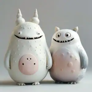 cute monsters alpha