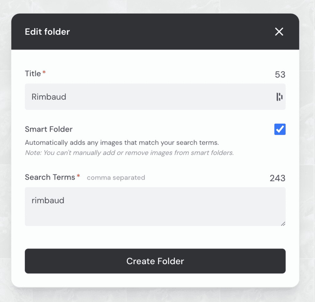 smart folder midjourney alpha