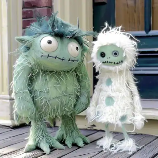 two cute monsters made by studio ghibli weird 1500 e1732637451128