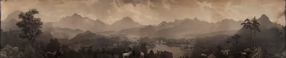 Paysages et animaux Midjourney