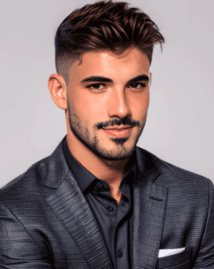 Exemple de portrait homme genere par headshot generator Exemple de portrait homme genere par headshot generator