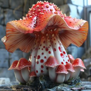Image B champignon Midjourney