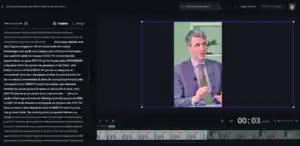 Interface edition video Interface édition vidéo