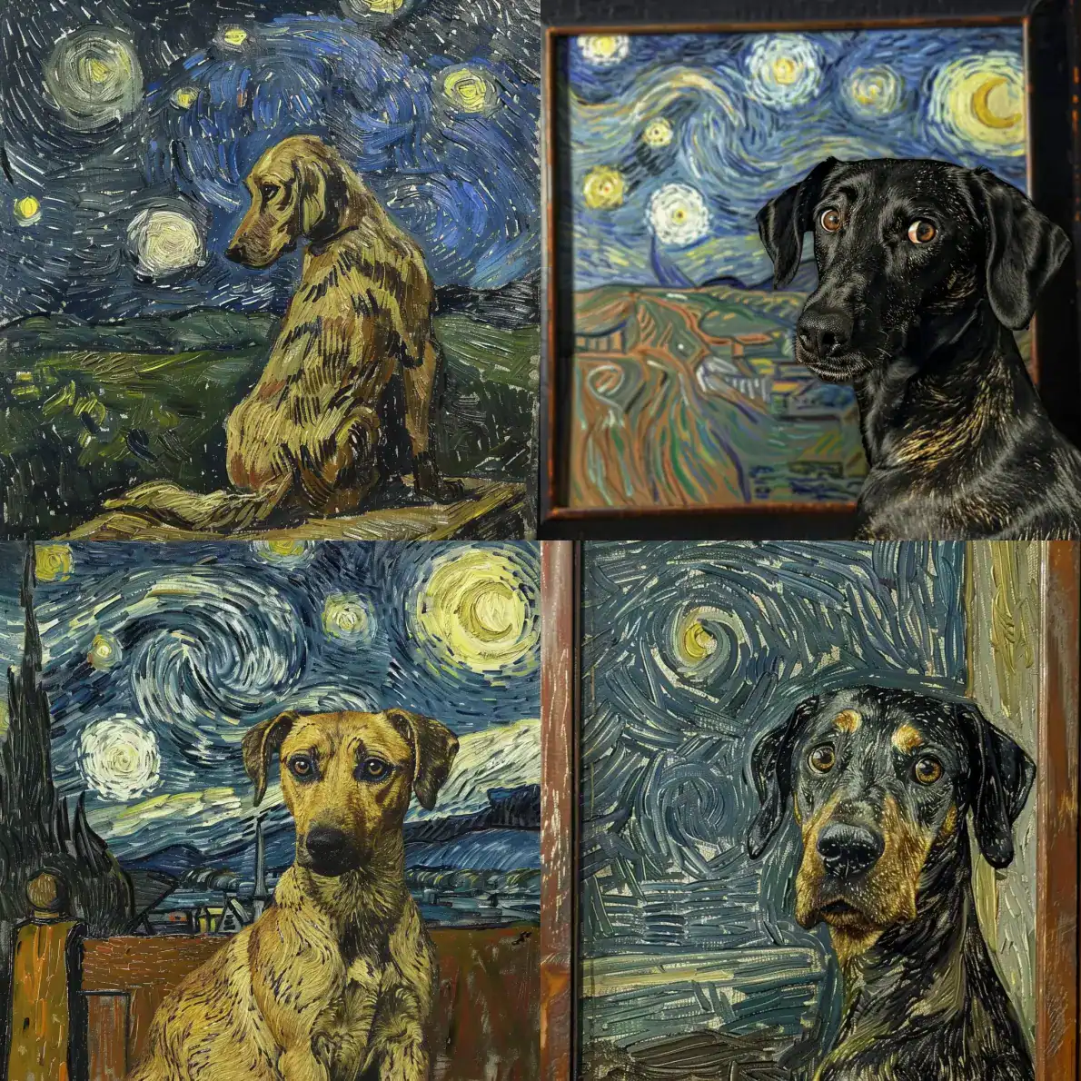 chien van gogh 2 1