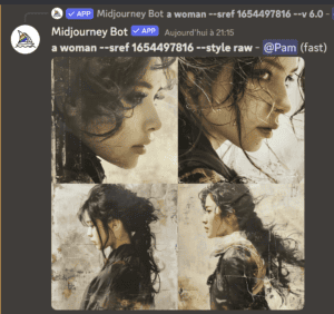tuto sref midjourney style raw 1