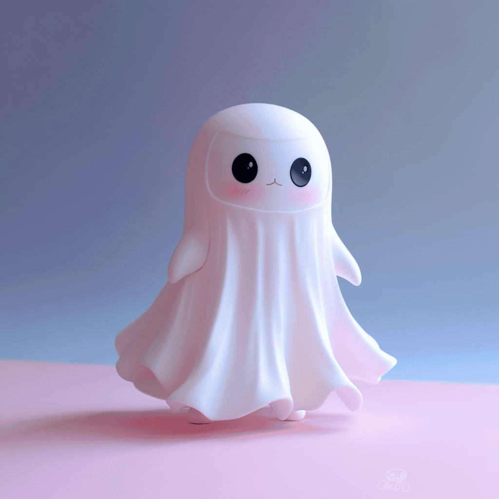 fantome cute mignon midjourney fantome cute mignon midjourney