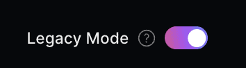Leonardo Legacy Mode Leonardo Legacy Mode