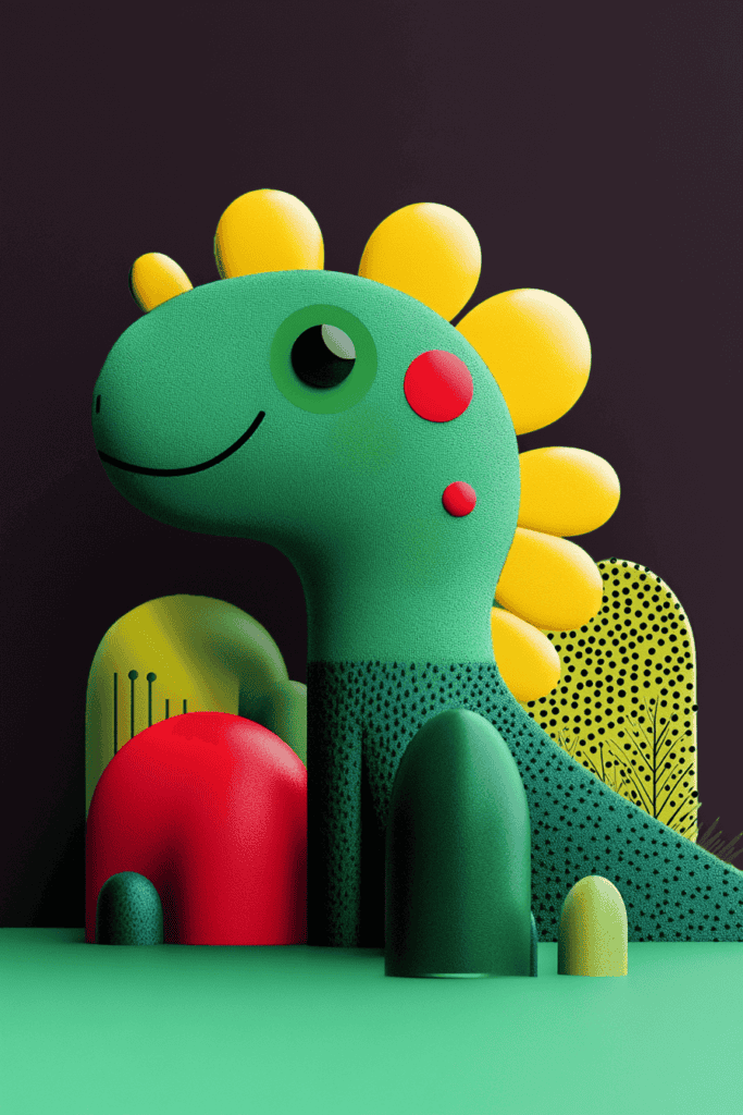Illustration dinosaure pour tout petits 3 4 ans Illustration dinosaure pour tout petits 3-4 ans