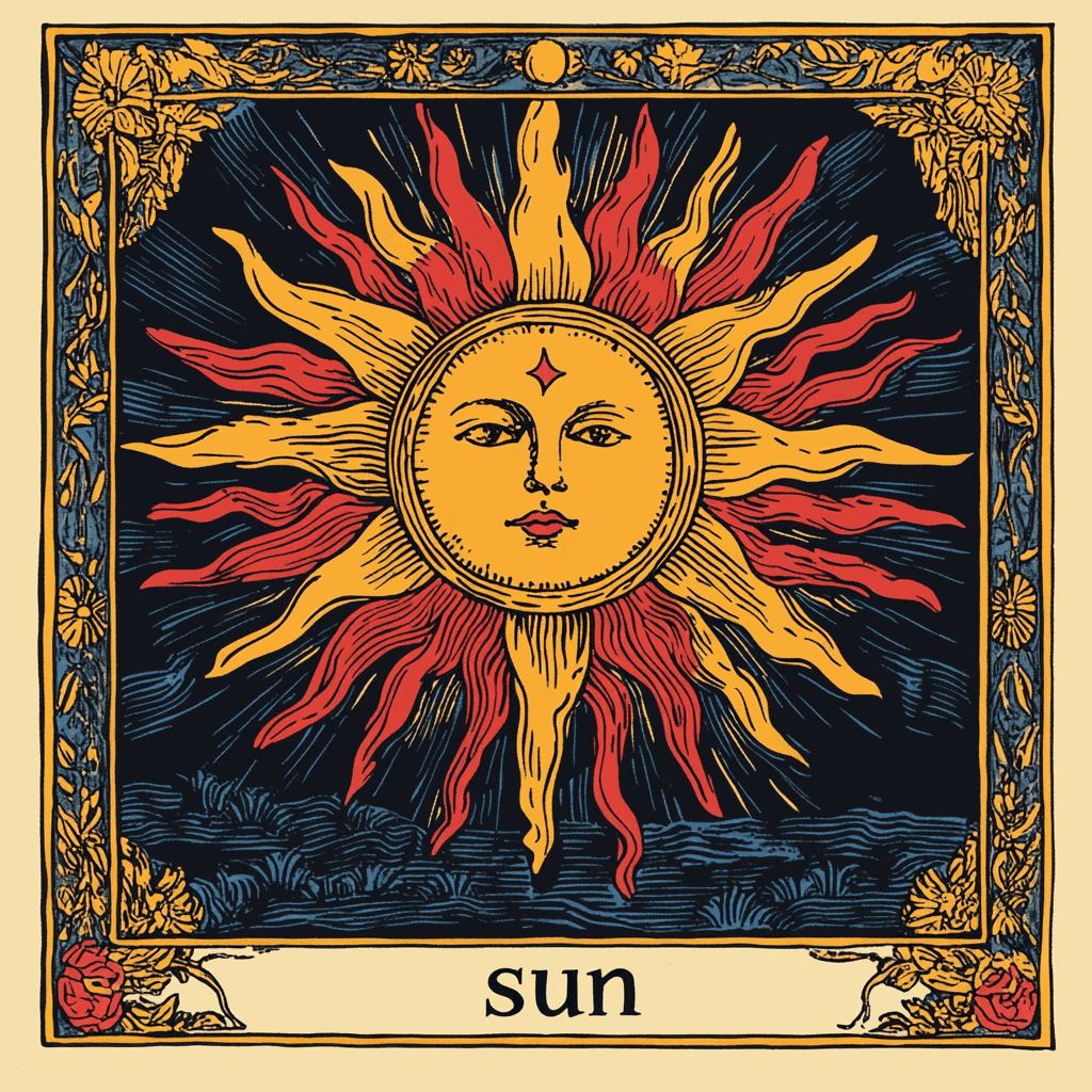 Tarot SOLEIL style ANCIEN CARRE Tarot SOLEIL style ANCIEN CARRE