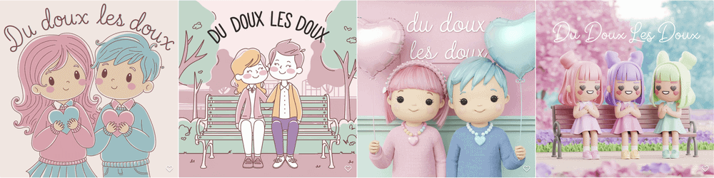 Phrase citation doux pastel Ideogram