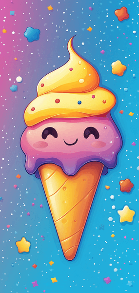 fonds ecran midjourney cute kawaii glace fonds ecran midjourney cute kawaii glace