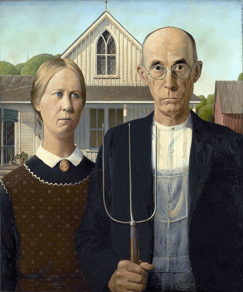 american gothic peinture american gothic peinture