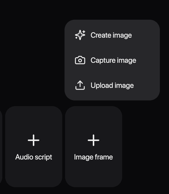image options tuto hedra AI IA vdeo