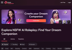 MyDreamCompanion NSFW IA roleplay