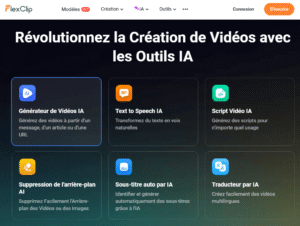 FlexClip presentation FlexClip - présentation