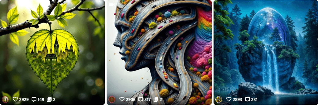 Illustrations créatives avec NightCafe sur Stable Diffusion