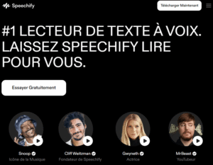 Speechify presentation Speechify présentation
